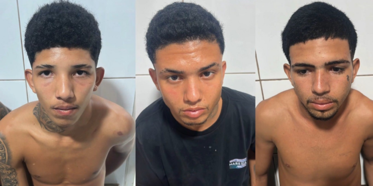 Três irmãos da Bahia são presos suspeitos de tráfico e de ameaçar moradores em Linhares