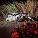 Duas pessoas morrem em acidente entre carreta e carros na BR-101 em Linhares